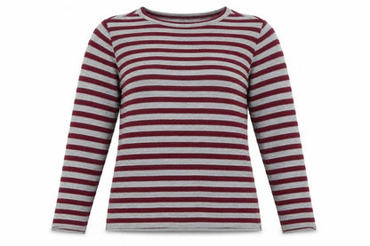 Bexleys Womens Red Striped  Pullover Jumper Size S