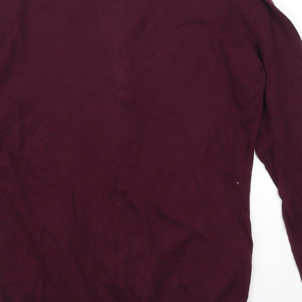 H&M Womens Purple   Cardigan Jumper Size XS  - Plum