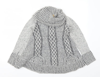Aphorism Womens Grey   Pullover Jumper Size 12