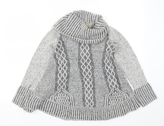 Aphorism Womens Grey   Pullover Jumper Size 12