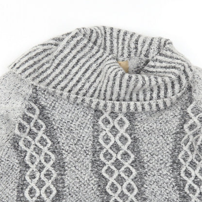Aphorism Womens Grey   Pullover Jumper Size 12