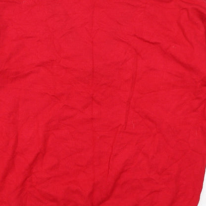 By Swan Womens Red   Pullover Jumper One Size