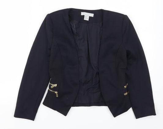 Womens UK Size 4 H&M Blue Jacket