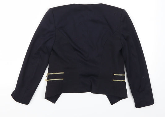 Womens UK Size 4 H&M Blue Jacket