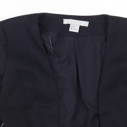 Womens UK Size 4 H&M Blue Jacket