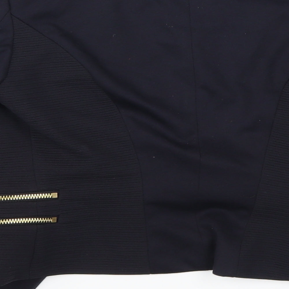 Womens UK Size 4 H&M Blue Jacket