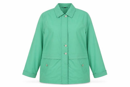 Stratus Womens Green   Jacket Coat Size 14