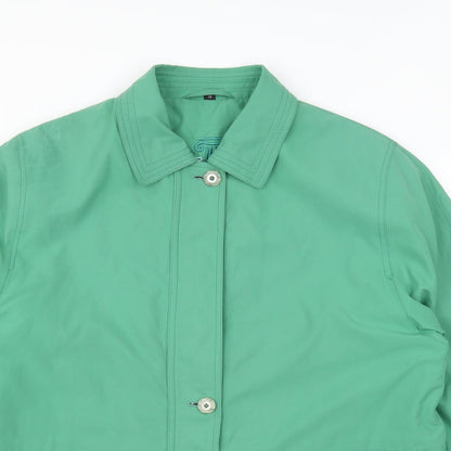 Stratus Womens Green   Jacket Coat Size 14