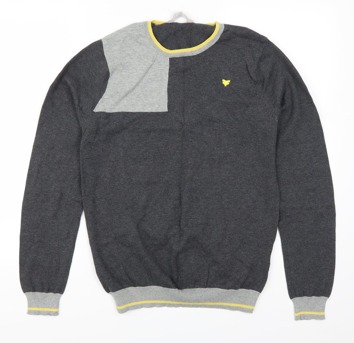Fabric of Life Mens Grey   Pullover Jumper Size M