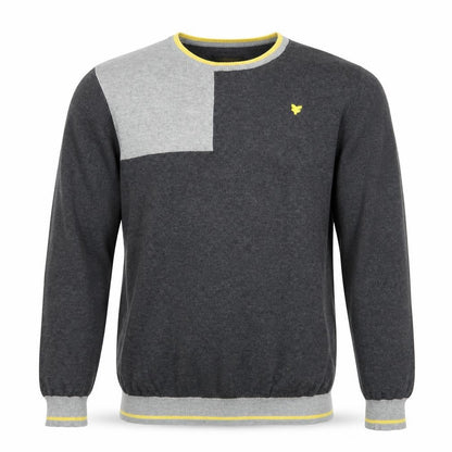 Fabric of Life Mens Grey   Pullover Jumper Size M