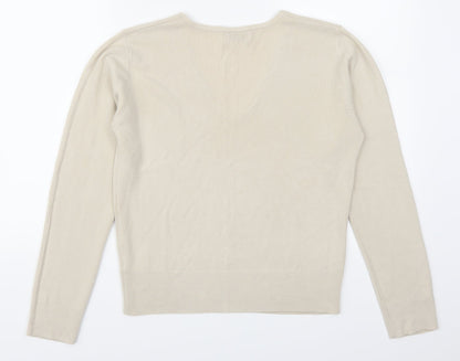 Topshop Womens Beige   Pullover Jumper Size 16