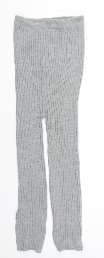Womens UK Size 27 in Preworn Regular Fit  Grey Trousers