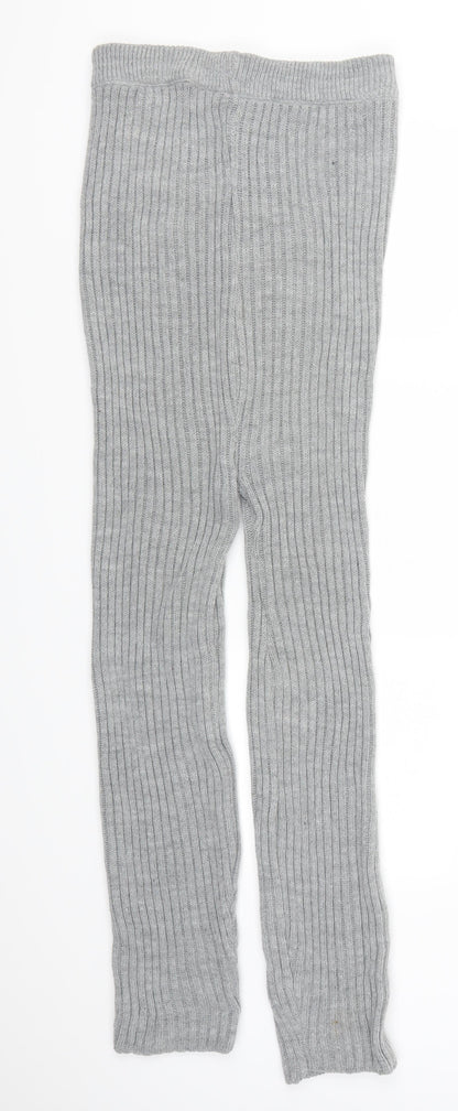 Womens UK Size 27 in Preworn Regular Fit  Grey Trousers