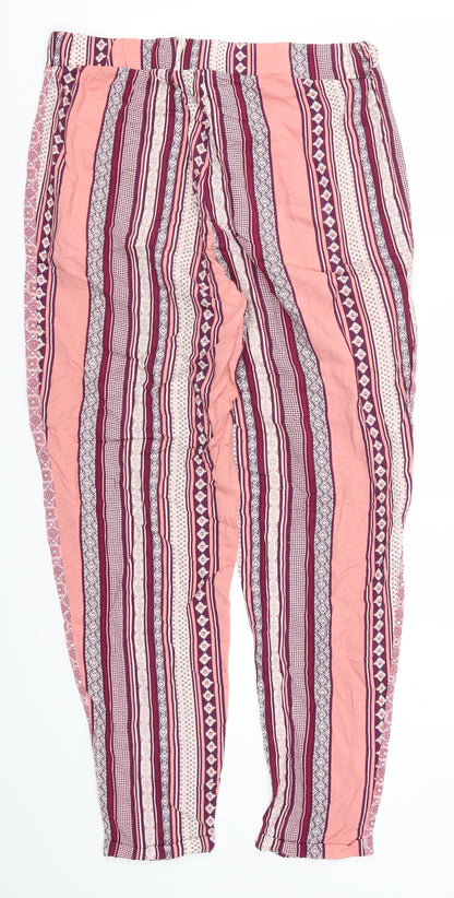 Womens UK Size 10 Atmosphere Regular Fit  Pink Trousers
