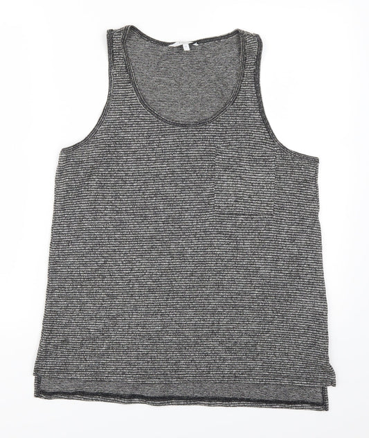 Womens UK Size 12 NEXT Grey Basic Tank