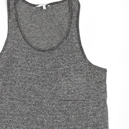 Womens UK Size 12 NEXT Grey Basic Tank