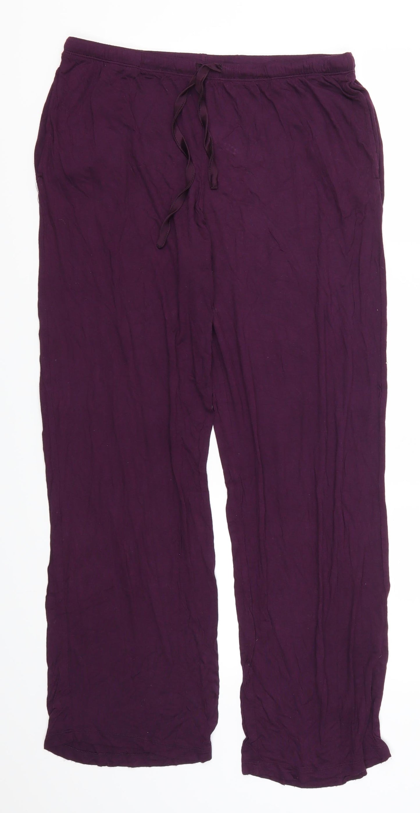 Midnight Womens Purple   Trousers  Size M L28 in - Loungewear