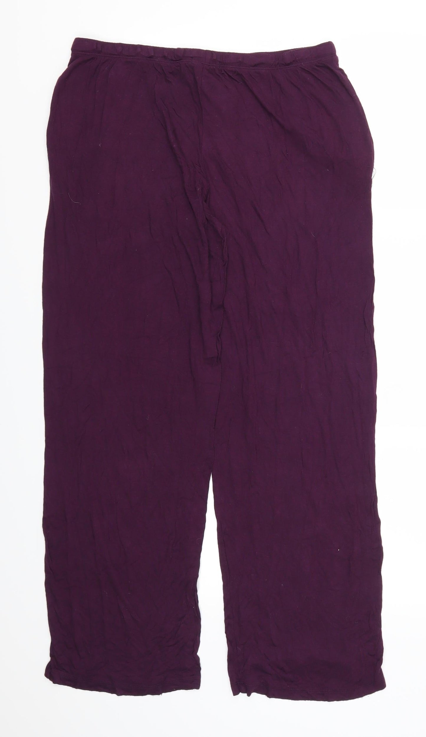 Midnight Womens Purple   Trousers  Size M L28 in - Loungewear