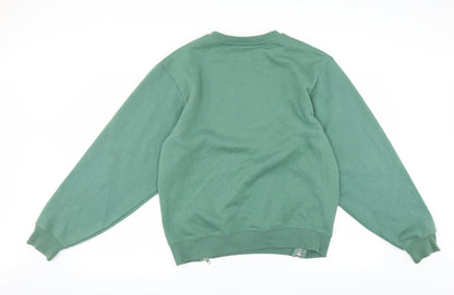 Womens Green   Pullover Sweatshirt