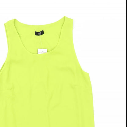 F&F Womens Green   Basic Blouse Size 8