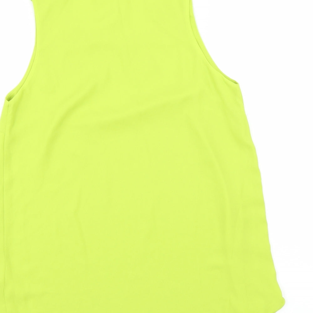 F&F Womens Green   Basic Blouse Size 8