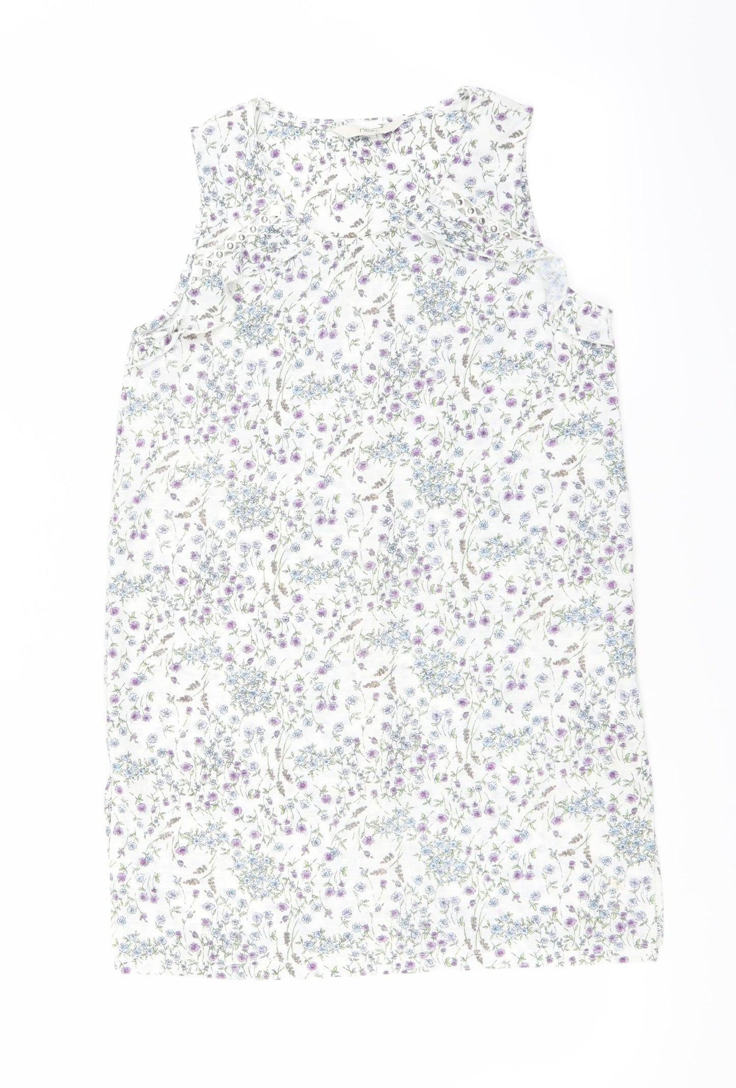 Womens UK Size  NEXT White Basic Blouse