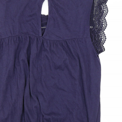 Womens UK Size  George Blue Basic Blouse