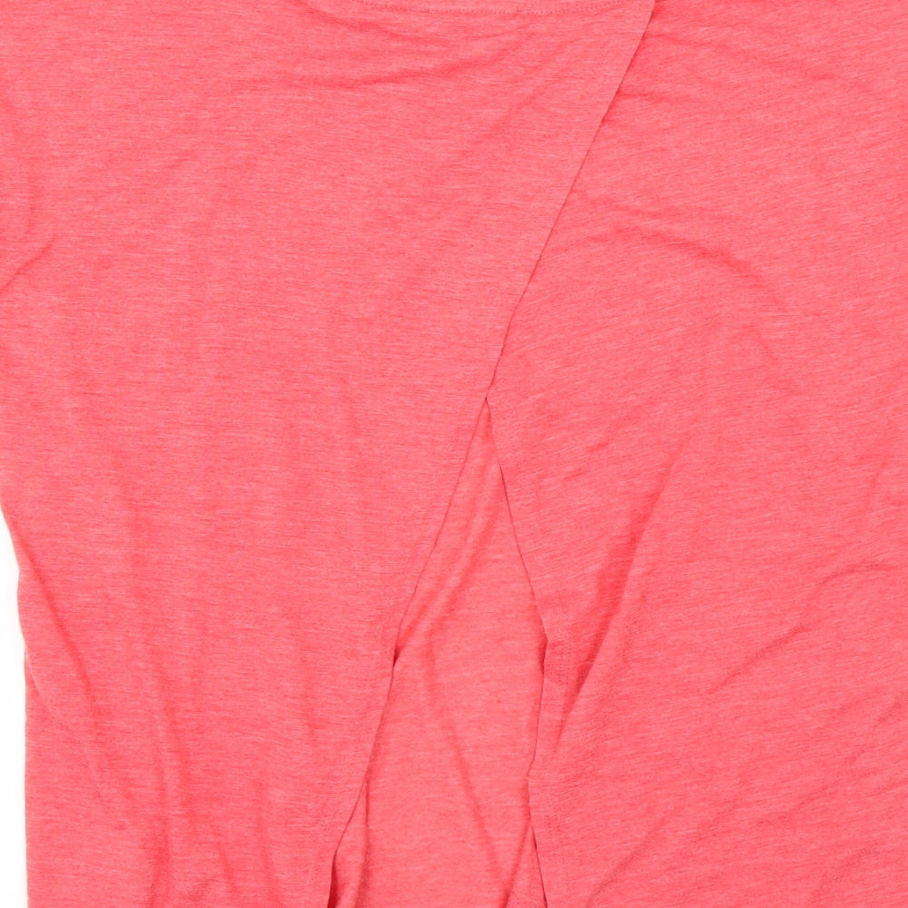 Womens UK Size  George Pink Basic T-Shirt