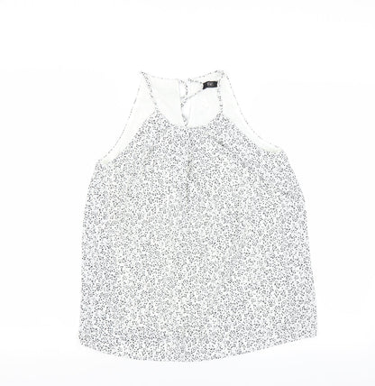 F&F Womens White   Basic Blouse Size 6