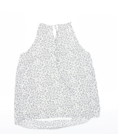 F&F Womens White   Basic Blouse Size 6