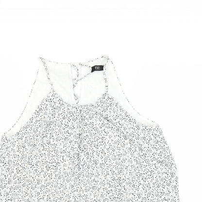 F&F Womens White   Basic Blouse Size 6