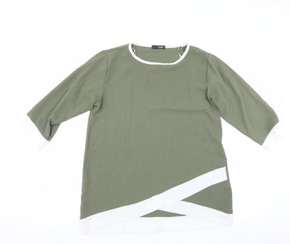 Quiz Womens Green   Basic Blouse Size 10