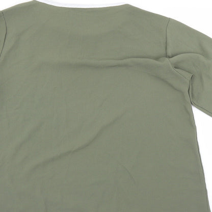Quiz Womens Green   Basic Blouse Size 10