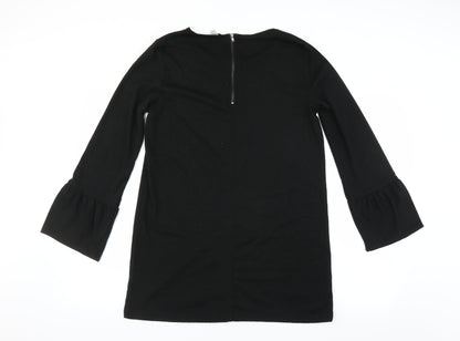 Casual Collection Womens Black   T-Shirt Dress  Size 10