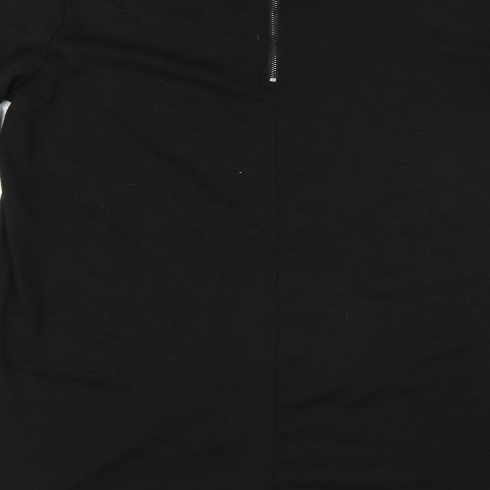 Casual Collection Womens Black   T-Shirt Dress  Size 10