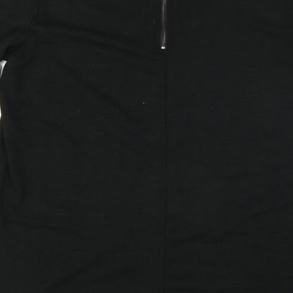 Casual Collection Womens Black   T-Shirt Dress  Size 10