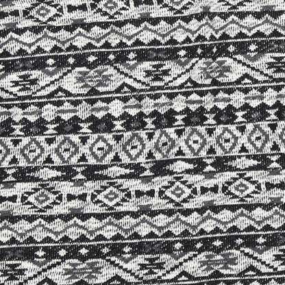 Atmosphere Womens Black Geometric  Cardigan Jumper Size M