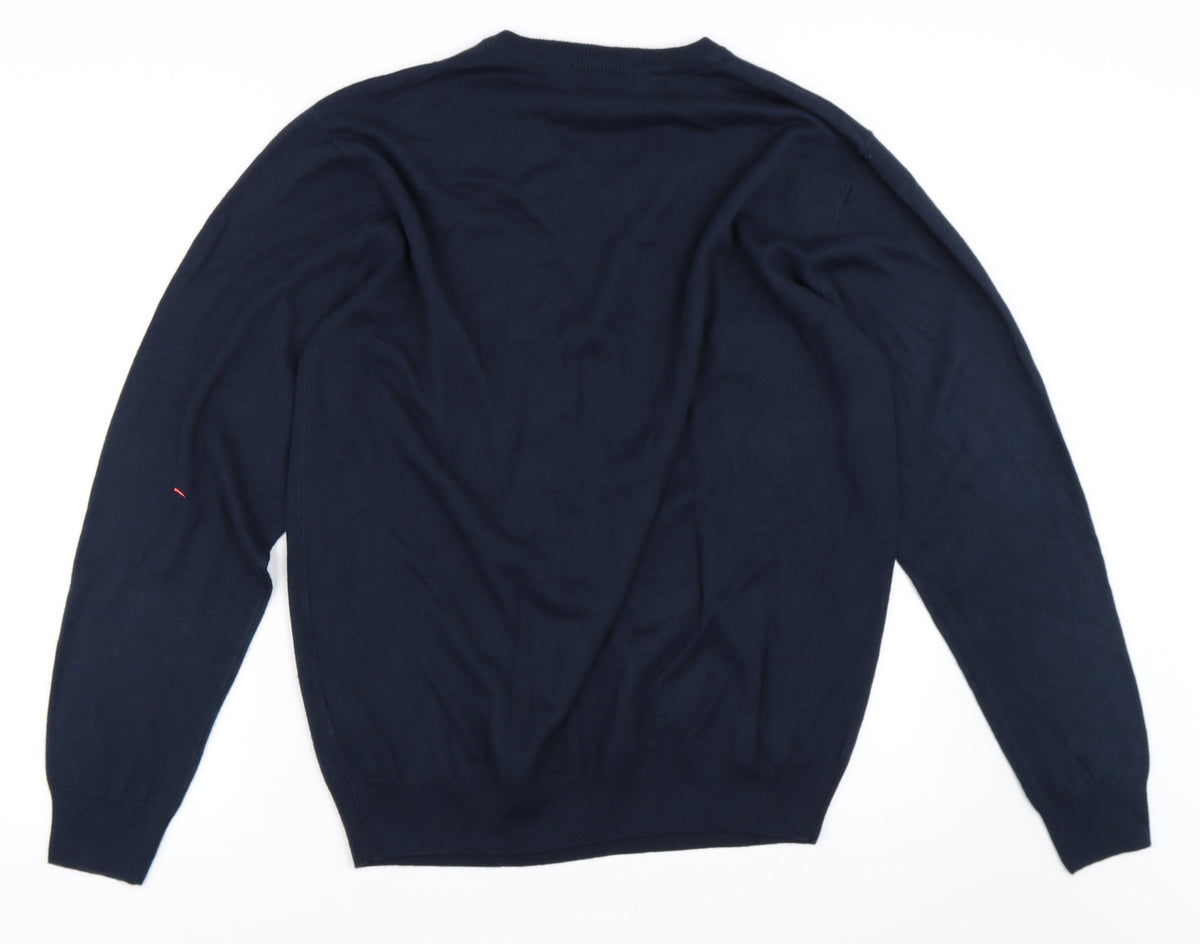 W&B Womens Blue   Pullover Jumper Size L