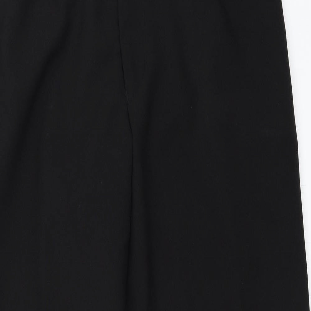 Emporium Womens Black   Trousers  Size 34 in L28 in