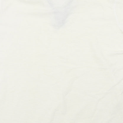 Pep&Co Mens Ivory    Polo Size L