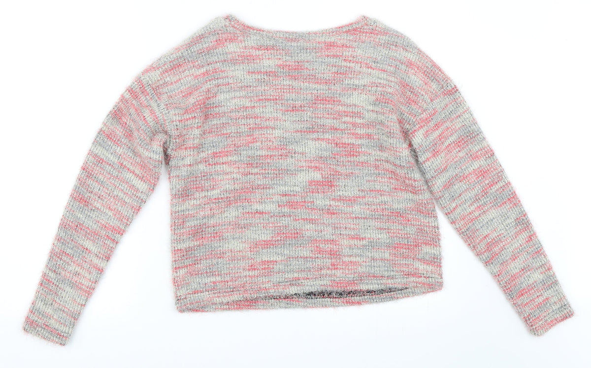 New Look Womens Pink   Pullover Jumper Size S