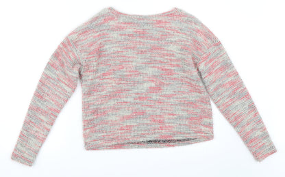 New Look Womens Pink   Pullover Jumper Size S