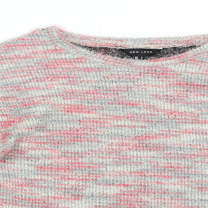 New Look Womens Pink   Pullover Jumper Size S