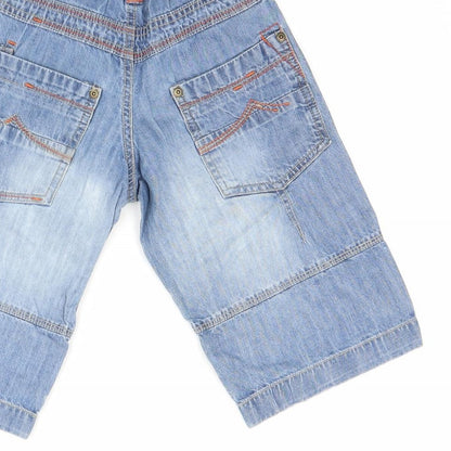 NEXT Boys Blue  Denim Wide-Leg Jeans Size 5 Years - Croped