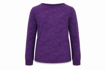 Preworn Girls Purple   Pullover Sweatshirt Size 10 Years