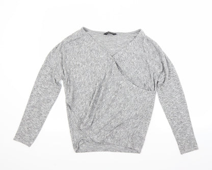 Dorothy Perkins Womens Grey   Pullover Jumper Size 12