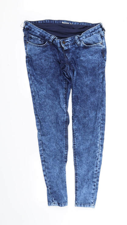 Womens UK Size 10 pre worn Regular Fit Straight Blue Jeans
