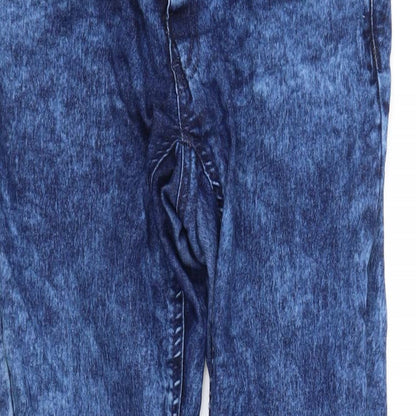 Womens UK Size 10 pre worn Regular Fit Straight Blue Jeans