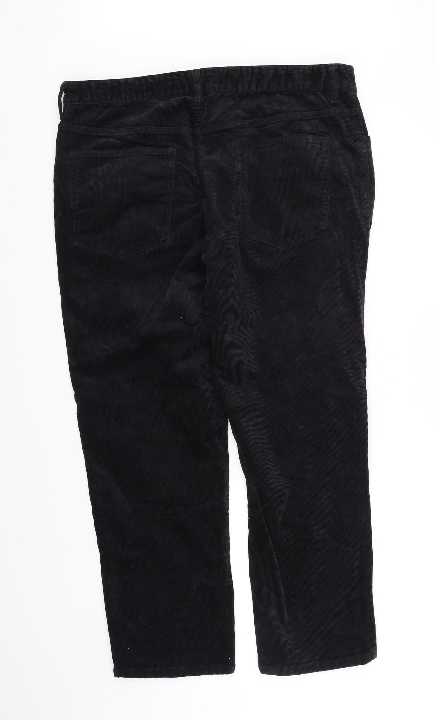 tu  Womens Black   Trousers  Size M L32 in