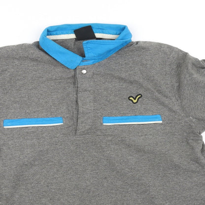VIO Mens Grey    Polo Size L